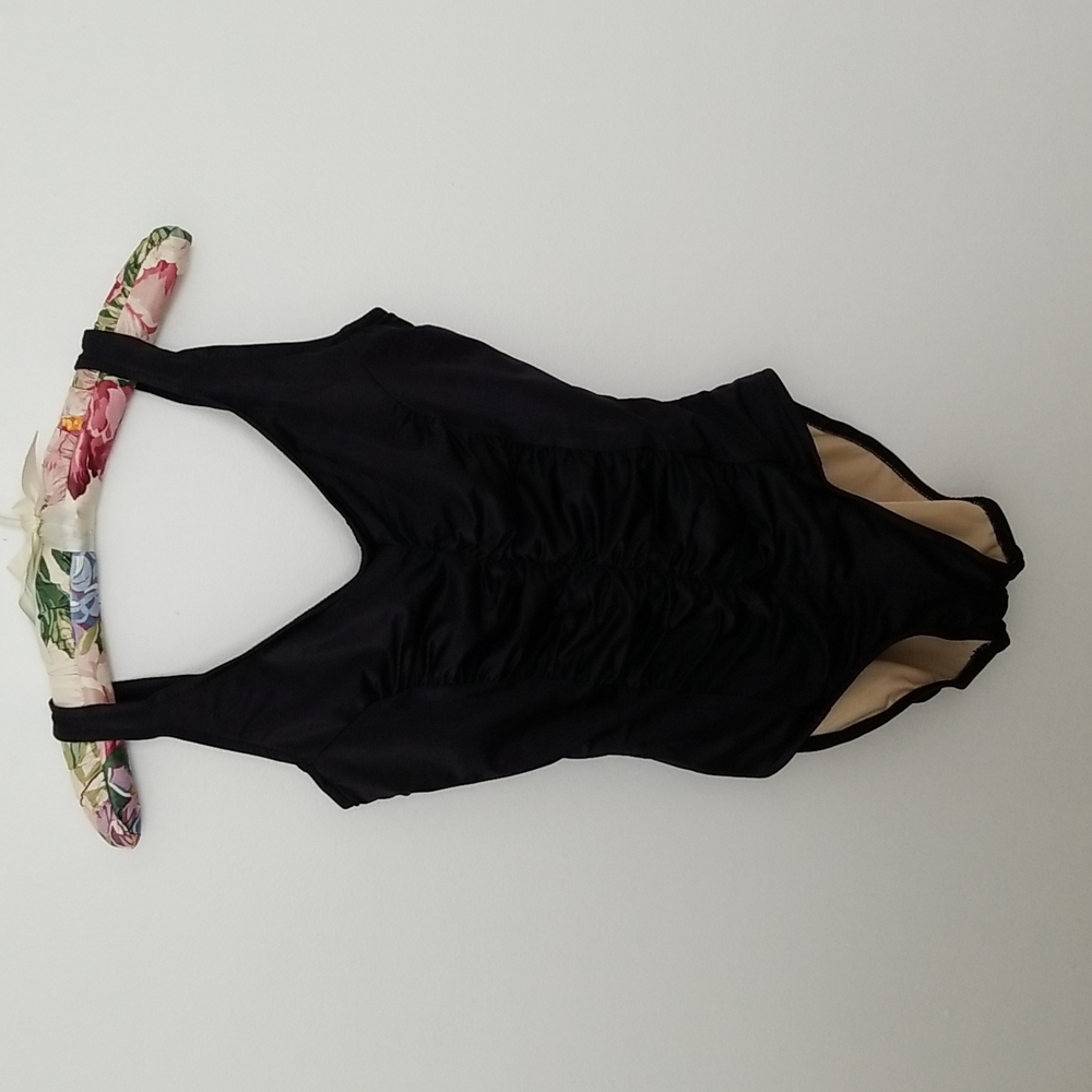 The Slimsuit Black One Piece Bathing Suit